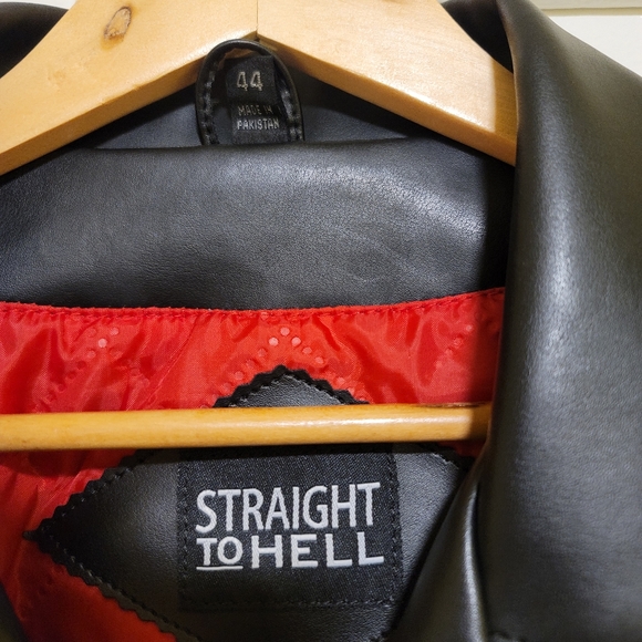 Vegan Leather Commando Jacket Straight from Hell - Picture 6 of 8